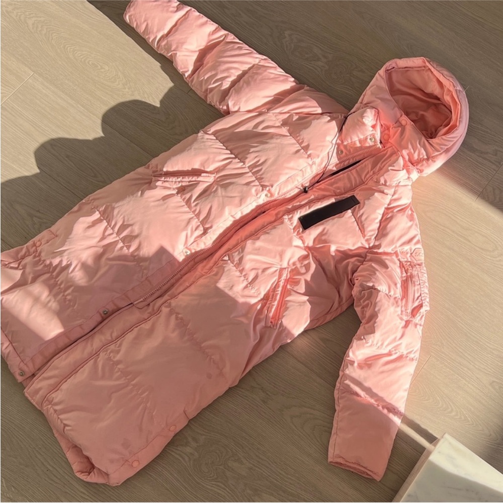 Pink Winter Puffer Jacket